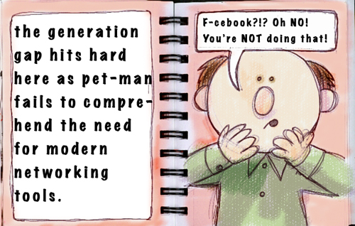 Pet-man has an opinion