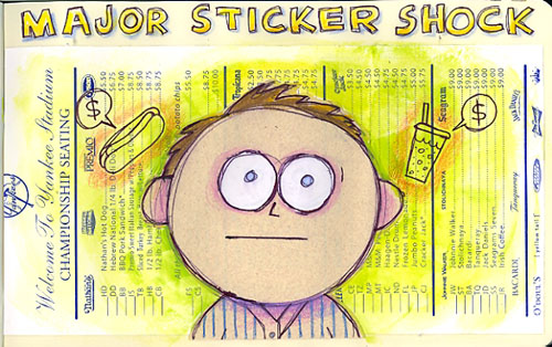 major sticker shock