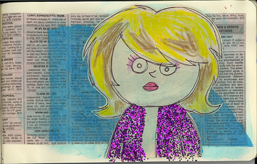 Sequin Woman